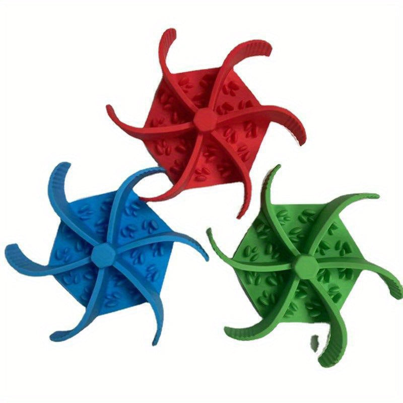 New Arrival Silicone Hexagon Food Divider Dog Slow Eating Mat