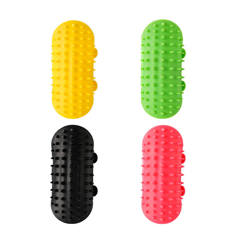Cat Hair Removal Massage Comb Cats Scratching Rubbing Brush  Wall Corner Cat Scratcher Combs Pet Products
