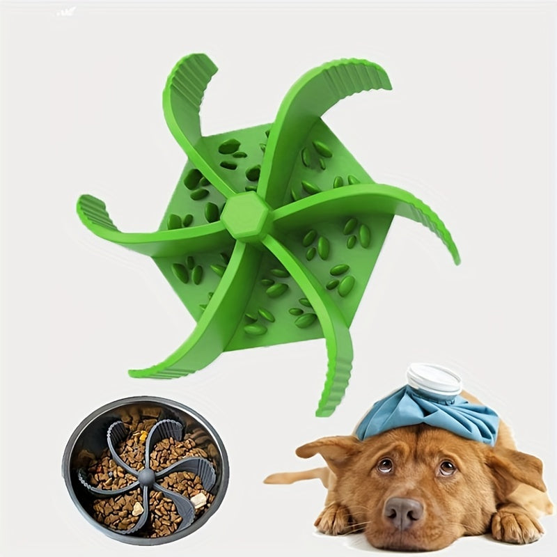 New Arrival Silicone Hexagon Food Divider Dog Slow Eating Mat