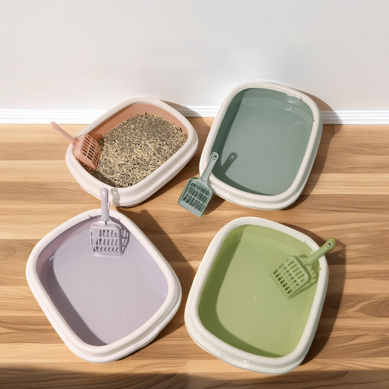 Pet Toilet Bedpan Training Plastic Sand Litter Box