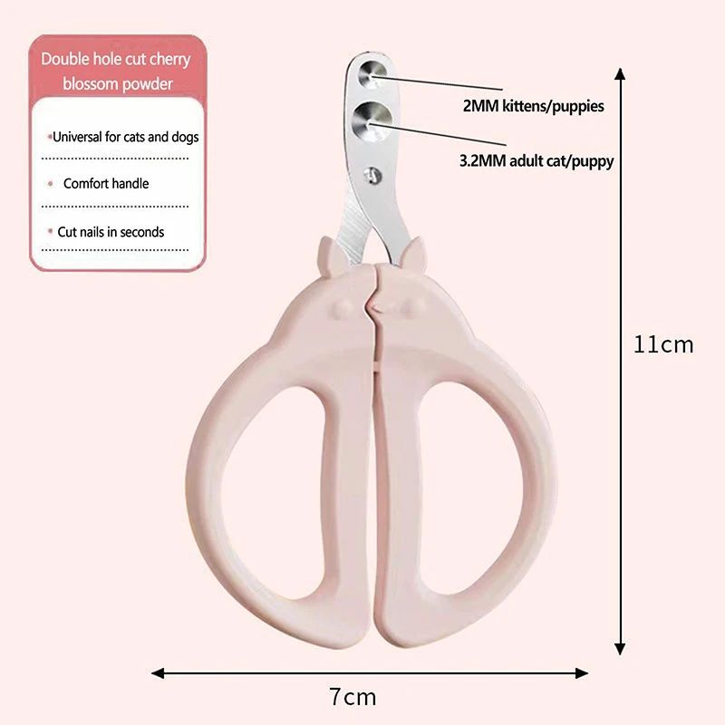 Cute Shape Pet Cat Dog Nail Clipper