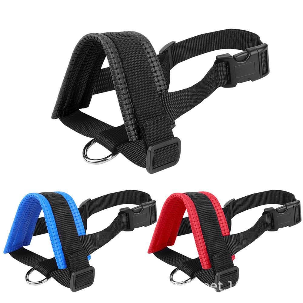 Dog Mouth Muzzle Anti Bark Dog Collar Breathable Dog Training Tool