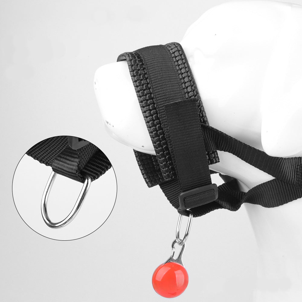 Dog Mouth Muzzle Anti Bark Dog Collar Breathable Dog Training Tool