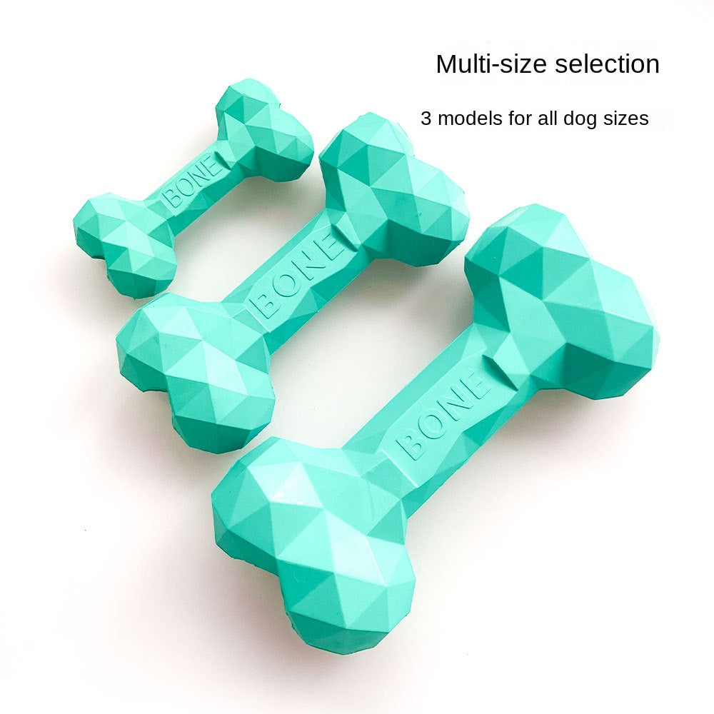Diamond Bone Pet Slow-Feeding Chew Toy