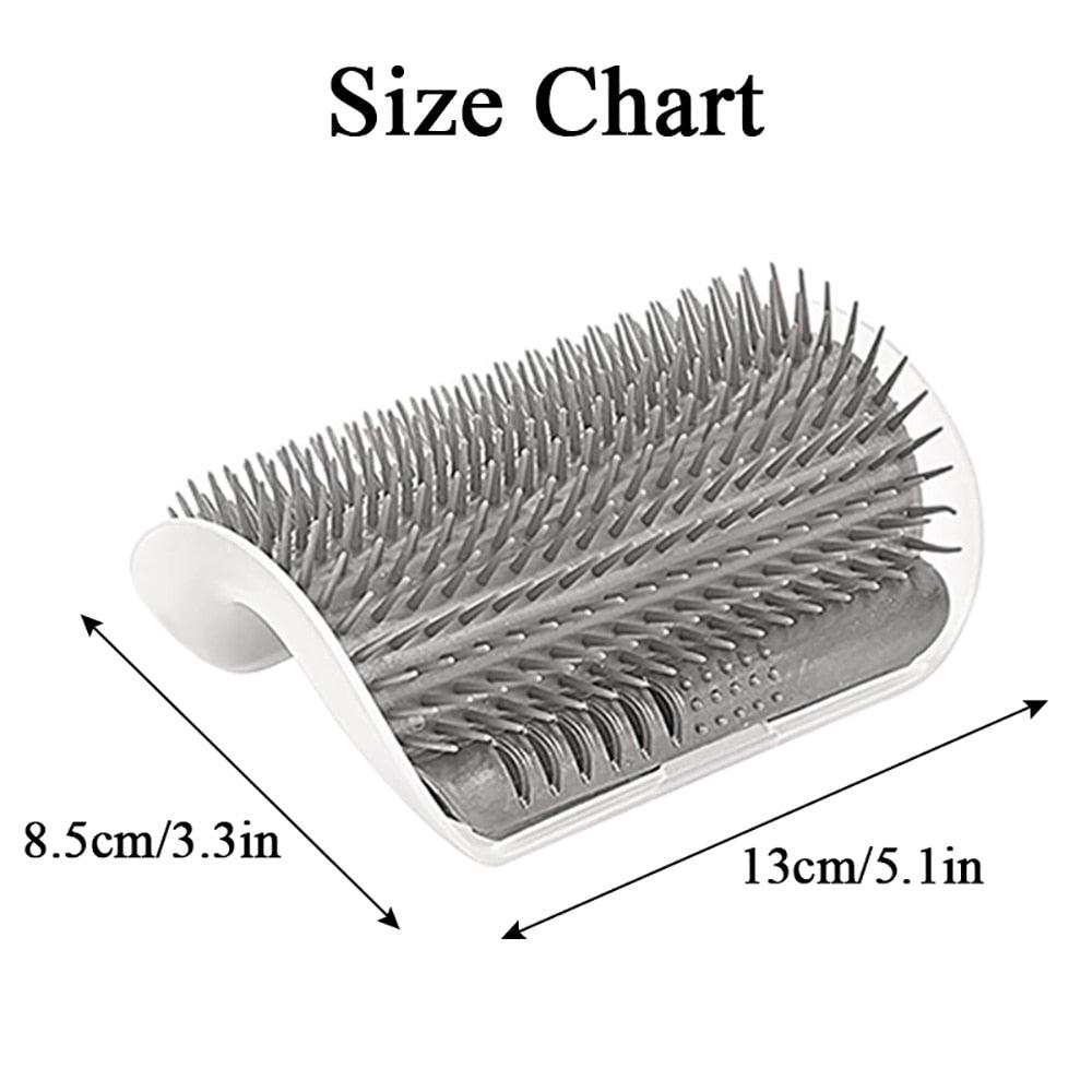 Massager for Cats Pet  Brush Remove Hair Comb Grooming Brushes Wall Mounted Scraper