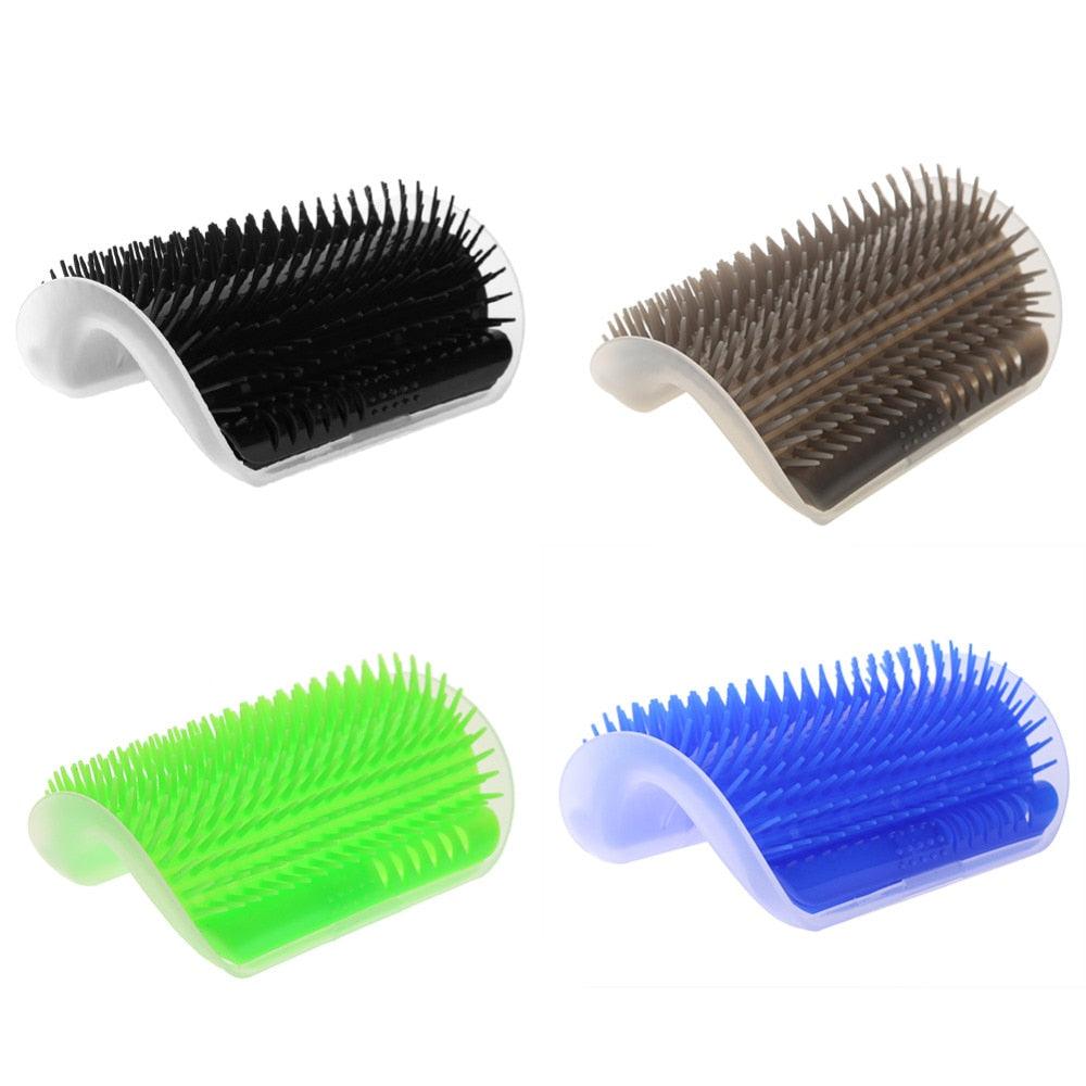 Massager for Cats Pet  Brush Remove Hair Comb Grooming Brushes Wall Mounted Scraper