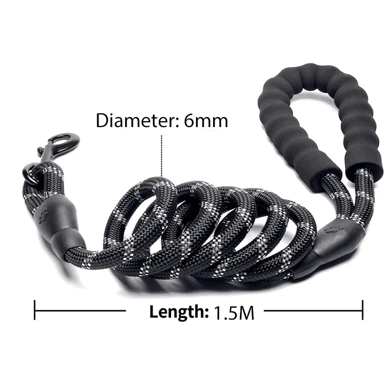 Strong Dog Leash Pet Leashes Reflective Leash For Big Small Medium Large Dog Leash