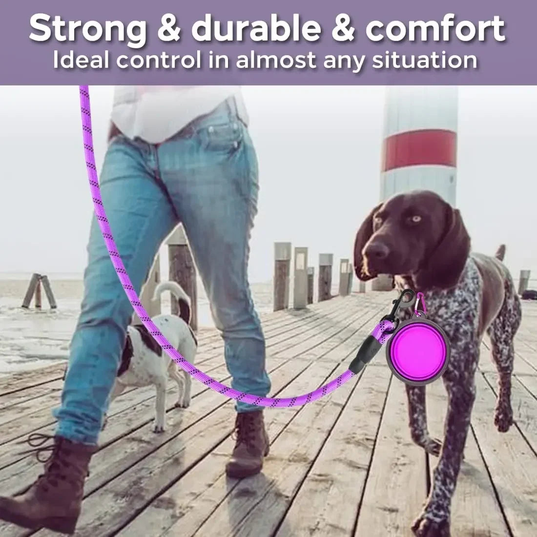 Strong Dog Leash Pet Leashes Reflective Leash For Big Small Medium Large Dog Leash
