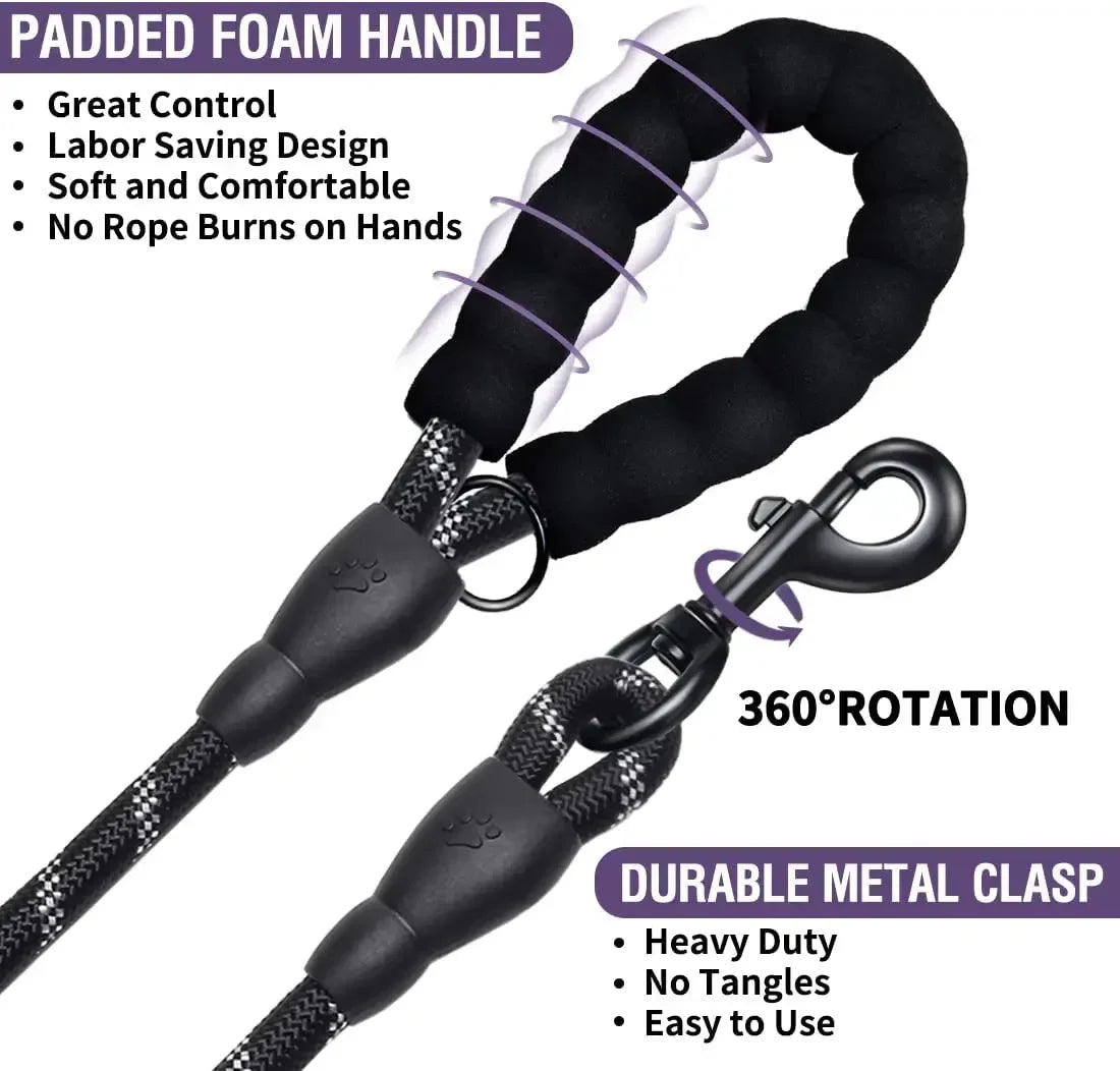 Strong Dog Leash Pet Leashes Reflective Leash For Big Small Medium Large Dog Leash