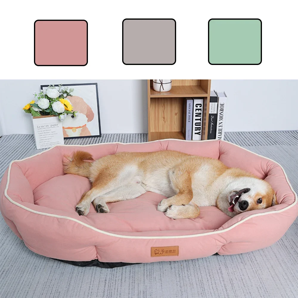 Pet Sofa Bed – Large Dog & Cat Sleeping House | Winter Warm Cushion Mat for Big Pets
