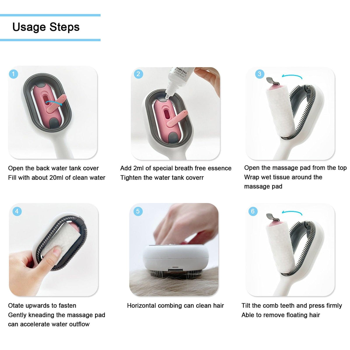 Cat and dog Universal Pet Grooming Brush