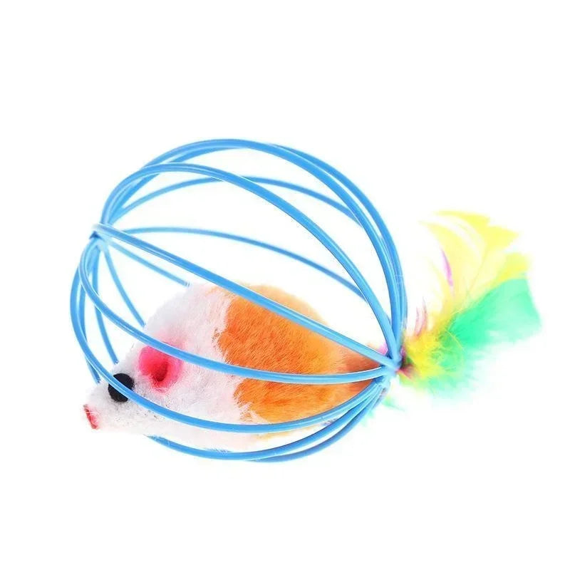 Cat Toy Kitten Playing Mouse Rat Mice Ball