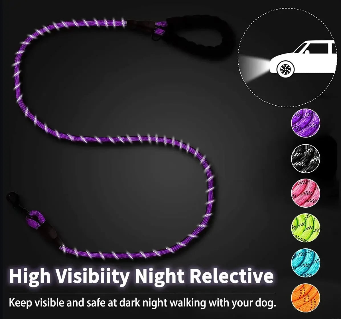 Strong Dog Leash Pet Leashes Reflective Leash For Big Small Medium Large Dog Leash