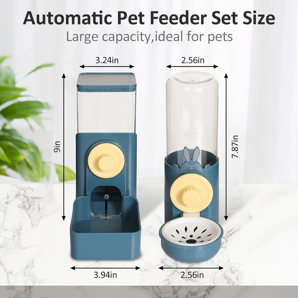 Hanging Automatic Food Water Dispenser For Cage