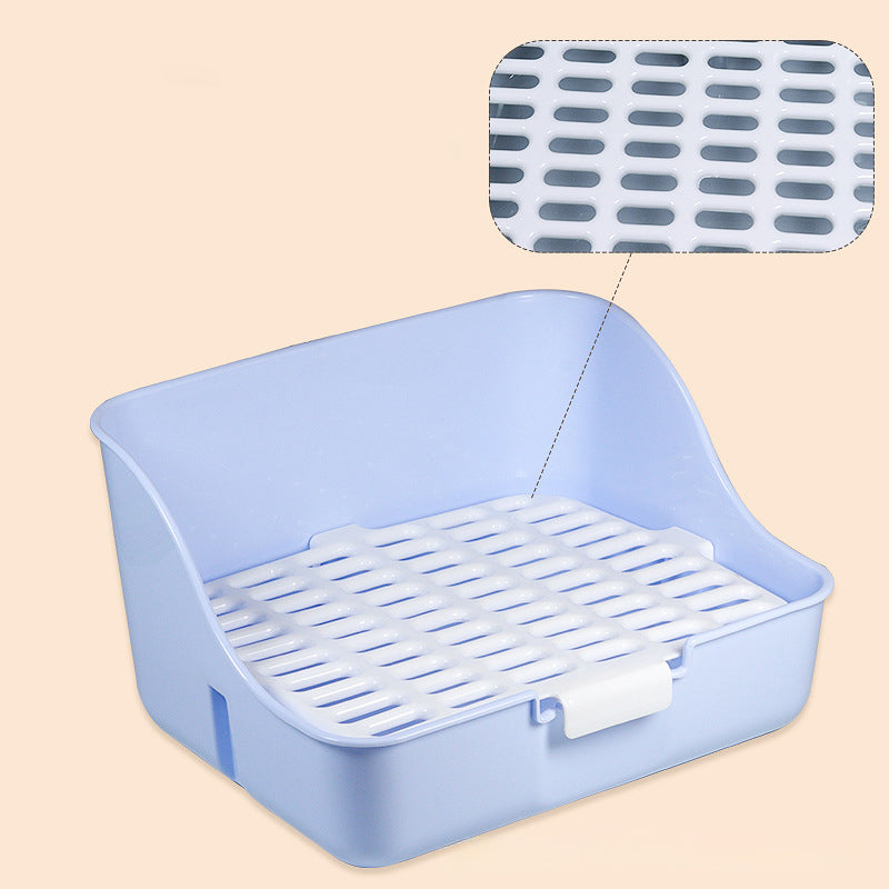 Rabbit Litter Box Bunny Corner Toilet Box Potty For  Small Pet