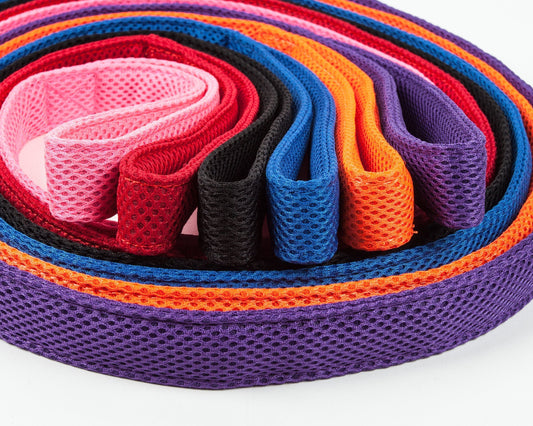 Pet Life ®  'Aero Mesh' Breathable and Adjustable Dual Sided Thick Mesh Dog Leash